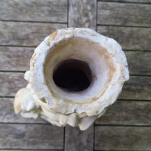 Charger l'image dans la galerie, Vase en plâtre à décor d'ange endormie