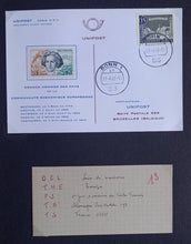 Charger l'image dans la galerie, Rare carte Neo Maximum 1er Jour timbre Français des Grand Hommes de la C.E.E.