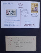 Charger l'image dans la galerie, Rare carte Neo Maximum 1er Jour timbre Français des Grand Hommes de la C.E.E.