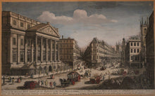 Charger l'image dans la galerie, Gravure de la vue de l'hôtel du Lord Maire de Londres époque XVIIIème