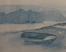 Charger l'image dans la galerie, "Paysage de nouvelle Zélande" aquarelle par F.E. ACKERMAN