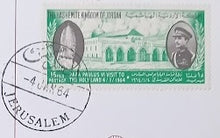 Charger l'image dans la galerie, Rare carte Neo Maximum Voyage de Paul VI en Terre Sainte