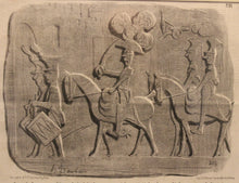 Charger l'image dans la galerie, Honoré Daumier, planche photogravée tirée d'un journal.