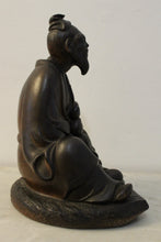 Carregar imagem no visualizador da galeria, Chine - Sage assis en terre cuite