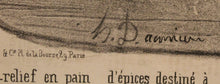 Charger l'image dans la galerie, Honoré Daumier, planche photogravée tirée d'un journal.