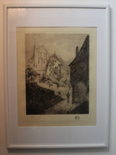 Charger l'image dans la galerie, Gravure de la grande rue et du réfectoire du Mont Saint-Michel part Henri Léon VOISIN