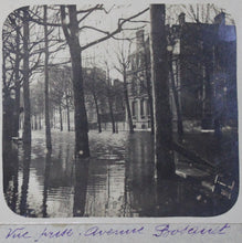 Charger l'image dans la galerie, Photos stéréographies, de la Grande Crue de 1910 à Paris (rive gauche)
