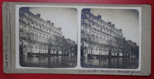 Charger l'image dans la galerie, Photos stéréographies, de la Grande Crue de 1910 à Paris (rive droite)