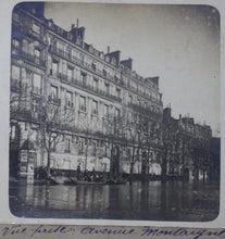 Charger l'image dans la galerie, Photos stéréographies, de la Grande Crue de 1910 à Paris (rive droite)