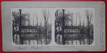Charger l'image dans la galerie, Photos stéréographies, de la Grande Crue de 1910 à Saint-Maurice.