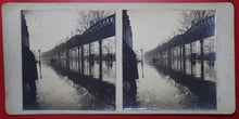Charger l'image dans la galerie, Photos stéréographies, de la Grande Crue de 1910 à Paris (rive gauche)