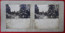 Charger l'image dans la galerie, Promenade sous la neige au bois de Boulogne 30 novembre 1908, photos stéréographies.