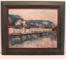 Charger l'image dans la galerie, "Paysage de village" M. MUSSIER