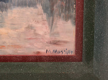 Charger l'image dans la galerie, "Paysage de village" M. MUSSIER