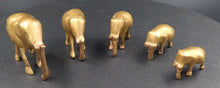 Charger l'image dans la galerie, Ensemble d'éléphants en laiton
