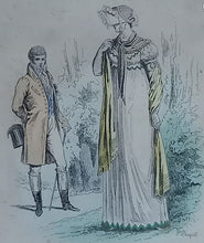 Charger l'image dans la galerie, Gravure de mode ancienne par Pauquet