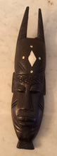 Charger l'image dans la galerie, Masque africain en ébène