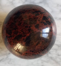 Load image into Gallery viewer, Sphère Obsidienne Acajou