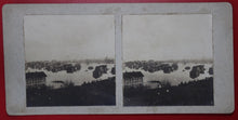 Charger l'image dans la galerie, Photos stéréographies, de la Grande Crue de 1910 vue d'Ivry-sur-Seine et son port.
