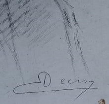 Cargar imagen en el visor de la galería, Gravure "Dame sur son métier de tissage"