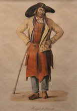 Cargar imagen en el visor de la galería, "Costumes régionaux" par DELORIEUX