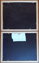 Carregar imagem no visualizador da galeria, "Paysages de montagne" Dessin rehaussé à la gouache