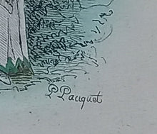 Charger l'image dans la galerie, Gravure de mode ancienne par Pauquet