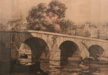 Charger l'image dans la galerie, Gravure "Pont Marie" Paris