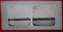 Charger l'image dans la galerie, Photos stéréographies, de la Grande Crue de 1910 à Paris. (pont de l'Alma)