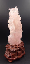 Charger l'image dans la galerie, Imposant flacon couvert en quartz rose chine