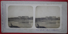 Charger l'image dans la galerie, Photos stéréographies, de la Grande Crue de 1910 à Paris. (pont de l'Alma)