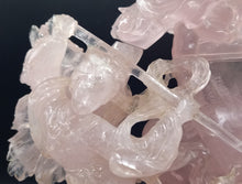 Charger l'image dans la galerie, Imposant flacon couvert en quartz rose chine