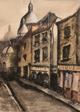 Charger l'image dans la galerie, 2 aquarelles "Montmartre" par R. DARLAY