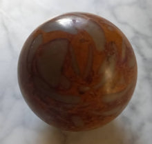 Load image into Gallery viewer, Sphère Agate feuilles de bambou