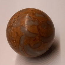 Load image into Gallery viewer, Sphère Agate feuilles de bambou