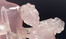 Charger l'image dans la galerie, Imposant flacon couvert en quartz rose chine