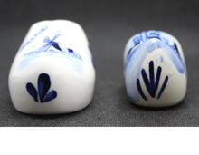 Carregar imagem no visualizador da galeria, Lot de sabots en céramique bleu de Delft