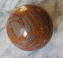 Load image into Gallery viewer, Sphère Agate feuilles de bambou