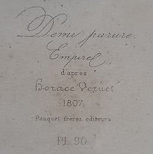 Charger l'image dans la galerie, Gravure de mode ancienne par Pauquet