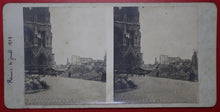 Charger l'image dans la galerie, Reims 4 juillet 1919, photos stéréographies.