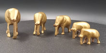 Charger l'image dans la galerie, Ensemble d'éléphants en laiton