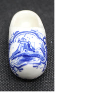 Carregar imagem no visualizador da galeria, Lot de sabots en céramique bleu de Delft