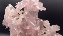 Charger l'image dans la galerie, Imposant flacon couvert en quartz rose chine