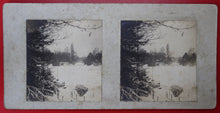 Charger l'image dans la galerie, Promenade sous la neige au bois de Boulogne 30 novembre 1908, photos stéréographies.