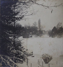 Charger l'image dans la galerie, Promenade sous la neige au bois de Boulogne 30 novembre 1908, photos stéréographies.