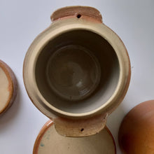 Charger l'image dans la galerie, Lot de 3 pots anciens grès vernissé