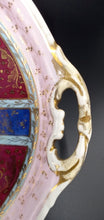 Charger l'image dans la galerie, Très beau plateau porcelaine de Vienne fin XVIIIème