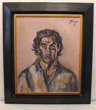 Charger l'image dans la galerie, "Portrait de jeune homme" huile sur toile par Diego