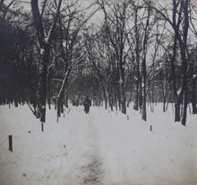 Charger l'image dans la galerie, Promenade sous la neige au bois de Boulogne 30 novembre 1908, photos stéréographies.