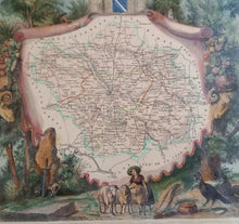 Charger l'image dans la galerie, Gravure départementale de l'atlas National Illustré